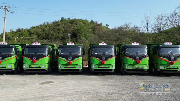 綠色運(yùn)輸看“浙”里！徐工新能源自卸車批量交付浙江客戶