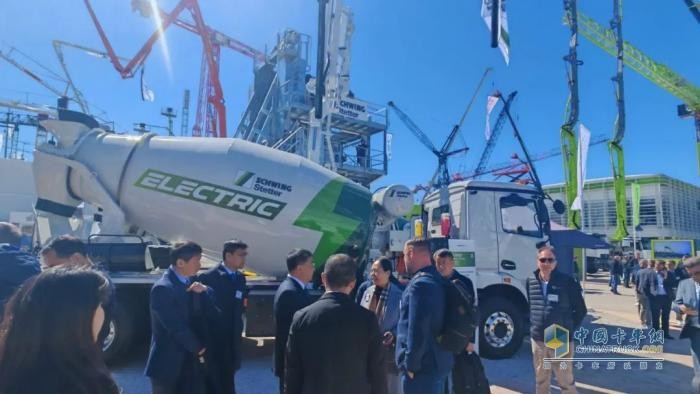 綠色“砼”行！徐工新能源攪拌車亮相德國寶馬展Bauma 2025