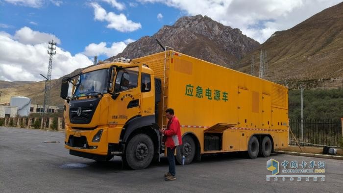 國之大事 必有東風 東風商用車馳援玉樹保電再顯擔當