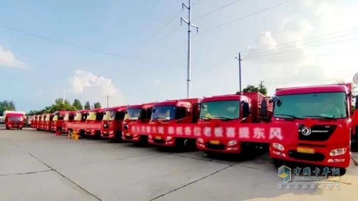 實干當(dāng)“夏” “炎”值擔(dān)當(dāng)，高溫里跑出東風(fēng)商用車加速度