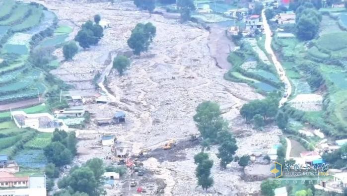森源鴻馬戰(zhàn)保車輛：甘肅榆中山洪救援的 “及時雨”