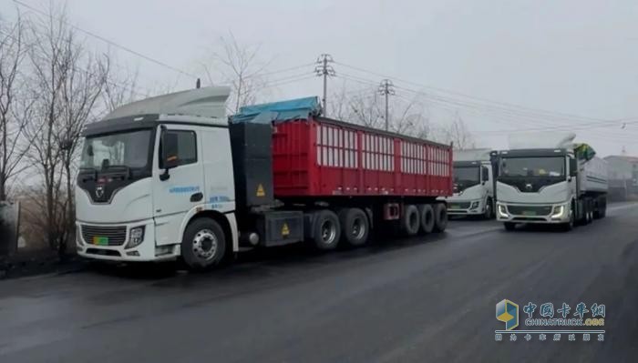 煤海逐綠！徐工新能源牽引車書寫煤炭運輸綠色答卷