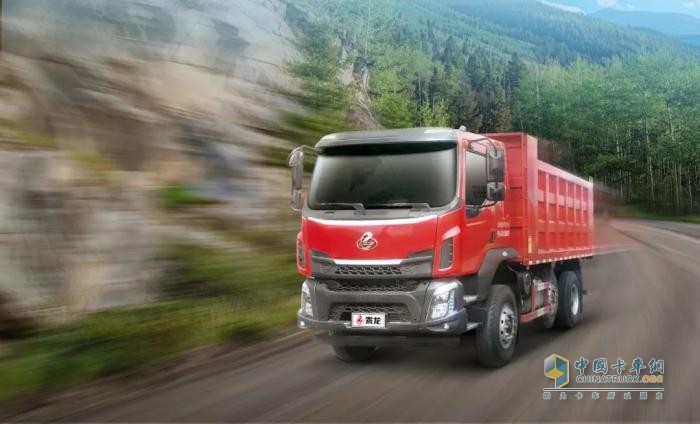 乘龍M3 6×2R自卸車，三月滿滿“掙”能量！