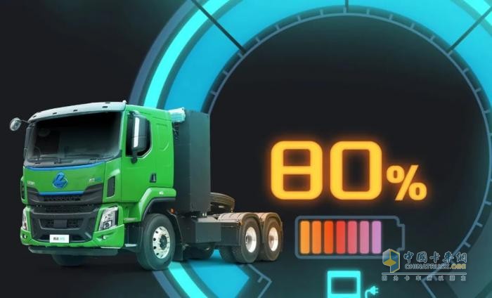 乘龍H5純電牽引車,新能源商用車,高效節(jié)能
