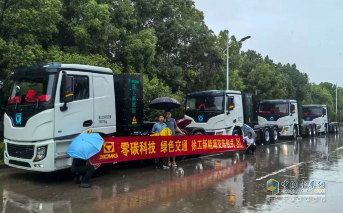 全國熱銷！徐工新能源重卡穿越熱浪、交付客戶