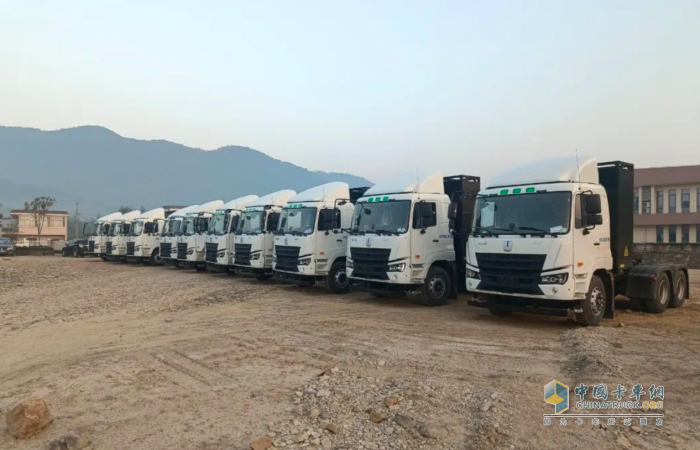 高效創(chuàng)富 漢馬科技M7E純電牽引車，助力卡友跑贏開局盈運路