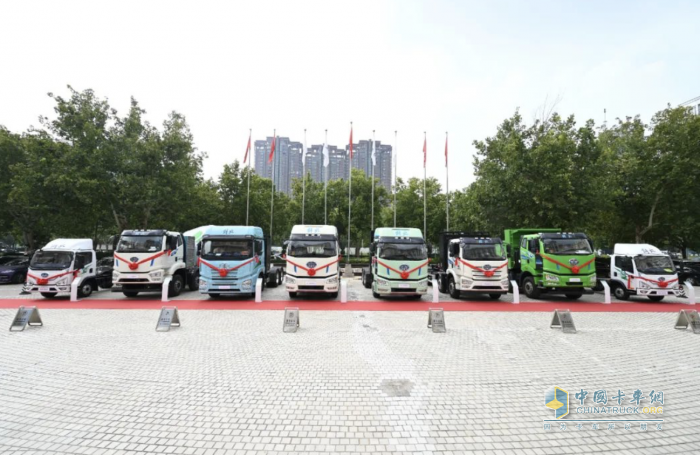 勢(shì)不可擋！一汽解放新能源車年銷破萬