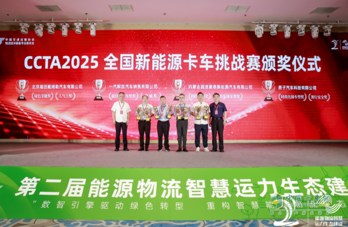 質(zhì)子汽車帝江Re純電動牽引車榮膺CCTA2025雙項(xiàng)大獎