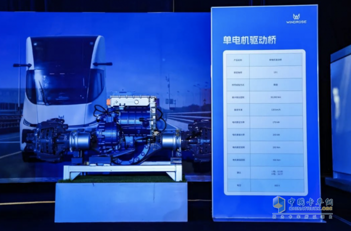 漢德車橋攜手葦渡科技打造的全新一代新能源重卡耀世來襲！