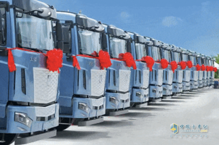 遠程X7E純電牽引車賦能浙江大宗物流零碳升級
