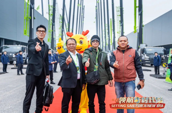 斬獲訂單超10億元！中聯重科工程起重機海外市場迎來“開門紅”