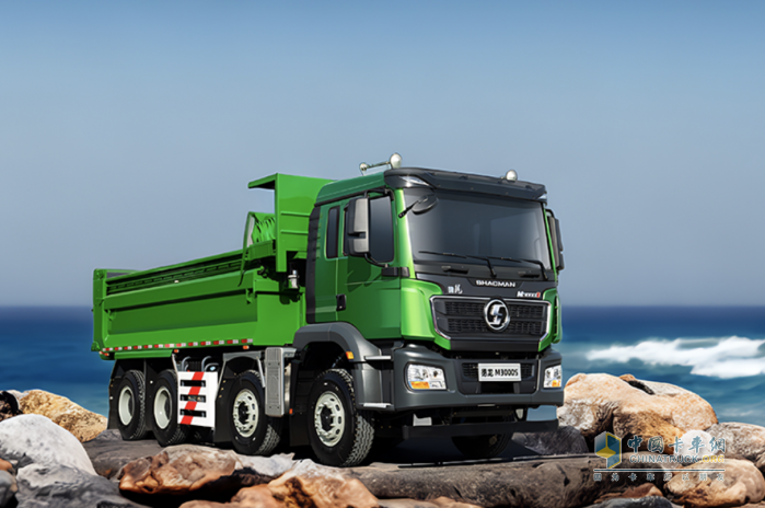 中集·陜汽一體化：M3000E新能源渣土車，定義綠色新標(biāo)桿！
