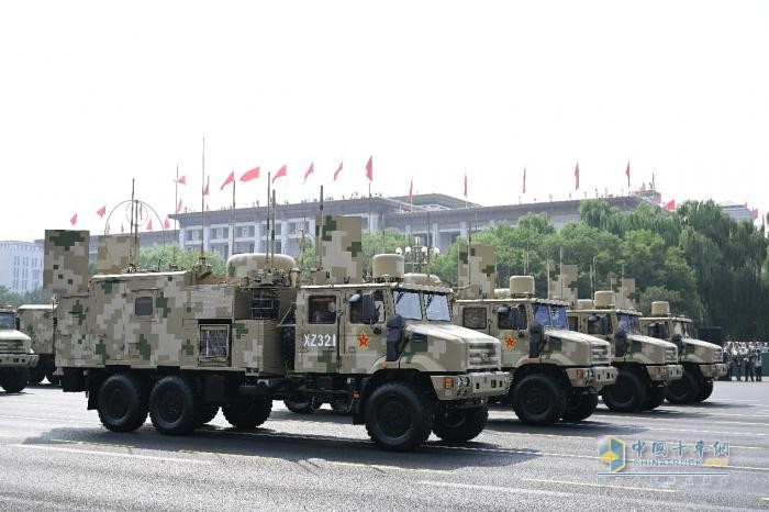解放軍車，在天安門廣場成功受閱！