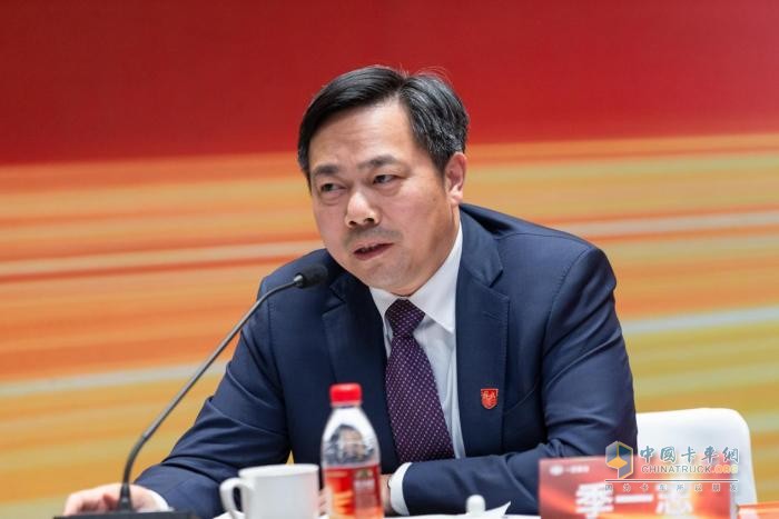 一汽解放季一志：3個方面布局新能源賽道，2024年目標比今年翻一倍