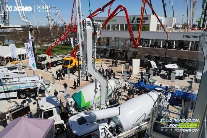 在歐洲、為歐洲！徐工集團攜“中國方案”閃耀德國寶馬展Bauma 2025