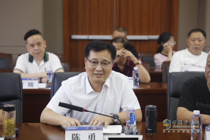隨州市汽車行業(yè)協(xié)會走進陜汽重卡