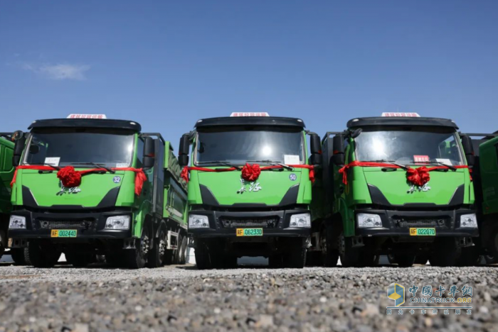 助力保定城建零碳運(yùn)輸，長(zhǎng)征純電渣土車批量交付