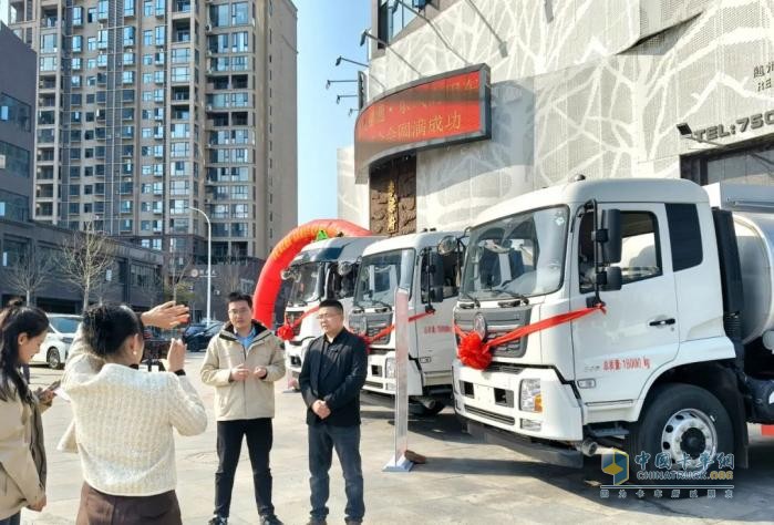 東風(fēng)商用車4缸危化底盤新品隨州上市 以誠意與實(shí)力引爆行業(yè)