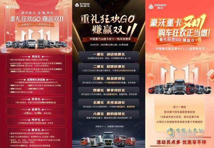 強勢問鼎 誰與爭鋒-中國重汽11月銷量再奪魁！年度桂冠觸手可及！