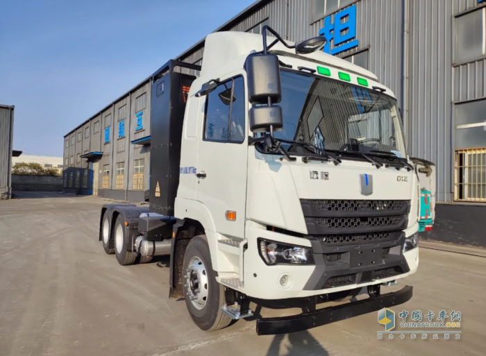 零碳環(huán)保 漢馬科技?M7E純電牽引車(chē)，助力卡友跑出盈運(yùn)新格局
