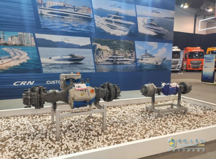 漢德車橋攜明星產(chǎn)品3.5T電驅(qū)橋和11.5T雙電機電驅(qū)橋亮相南美墨西哥城