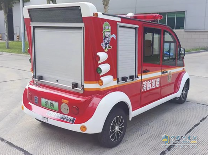 讓消防安全流動在身邊 森源鴻馬電動消防巡邏車發(fā)往鄭州