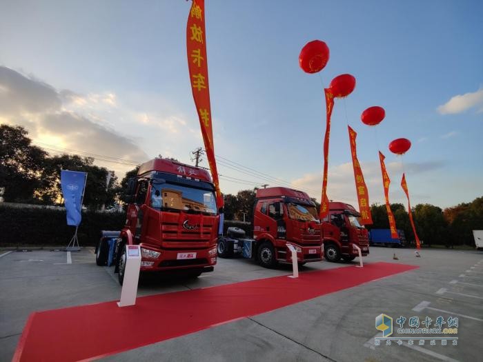 助力快遞行業(yè)持續(xù)發(fā)展，解放J6L精英版大單橋實力“滬”航