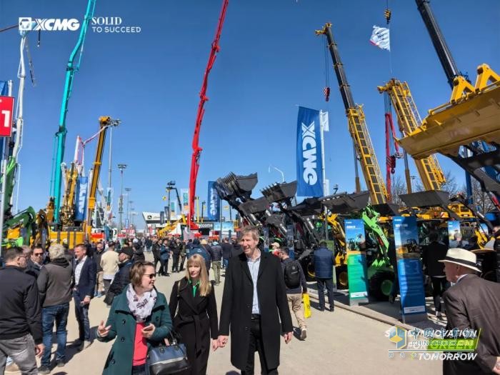 在歐洲、為歐洲！徐工集團攜“中國方案”閃耀德國寶馬展Bauma 2025
