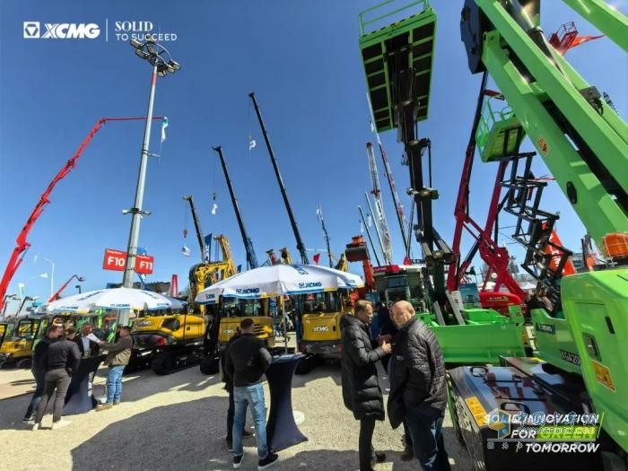 在歐洲、為歐洲！徐工集團攜“中國方案”閃耀德國寶馬展Bauma 2025