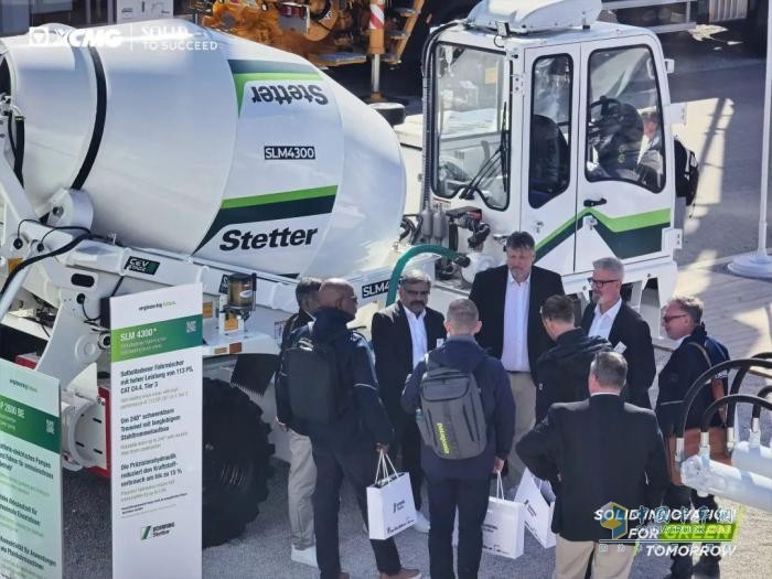 在歐洲、為歐洲！徐工集團攜“中國方案”閃耀德國寶馬展Bauma 2025