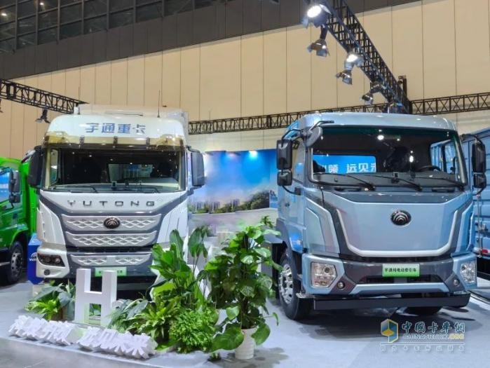 宇通重卡,新能源商用車,氫燃料牽引車