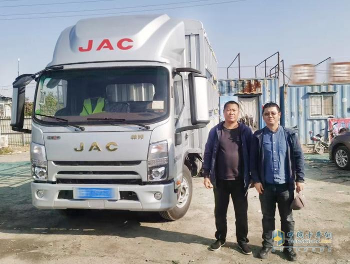 唐山焦先生攜手江淮1卡帥鈴，以信賴勾勒高效物流新圖景