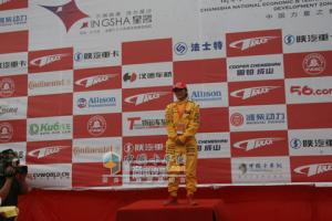陜汽杯卡車大賽長沙站巾幗獎(jiǎng)選手