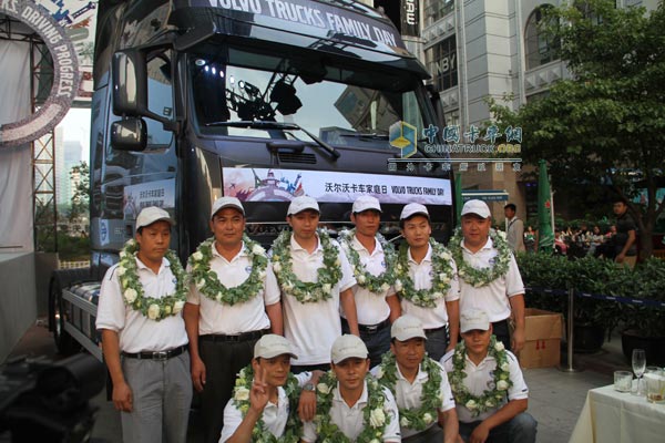 沃爾沃卡車節(jié)油大賽中國(guó)區(qū)總決賽參賽選手