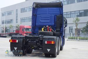 福田戴姆勒歐曼GTL6*4牽引車實拍圖