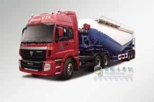 福田戴姆勒 歐曼ETX 375馬力 8×4 9系粉粒物料運輸車