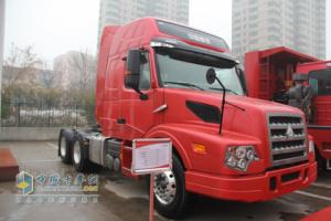 中國(guó)重汽 威濼長(zhǎng)頭車(chē)牽引車(chē) 輕量化版 375馬力