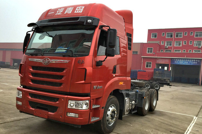 一汽解放青汽 天V重卡 標載版 500馬力 6X4 國五牽引車(CA4257P2K15T1E5A80)