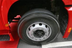四川現(xiàn)代 致道800W重卡 350馬力 4X2國(guó)五 牽引車(chē)(CNJ4180KPG36V)