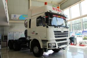 陜汽重卡 德龍F(tuán)3000 380馬力 6X4 國四LNG牽引車(SX4258NT384TL)