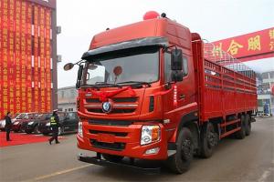 重汽王牌 W5G重卡 340馬力 8X4 9.4米 國(guó)四倉柵式載貨車(CDW5310CCYA1T4)