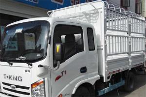 唐駿歐鈴 T1系列 82馬力 3.4米 國(guó)四排半倉(cāng)柵式微卡(ZB5040CCYKPC6F)