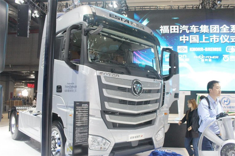 福田 歐曼EST重卡 超級(jí)卡車 奔馳版 國(guó)五430馬力 4X2牽引車