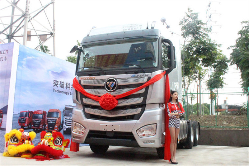 福田 歐曼EST 6系重卡 510馬力 國(guó)五6X4牽引車(chē)(高地板)(BJ4259SNFKB-AA)