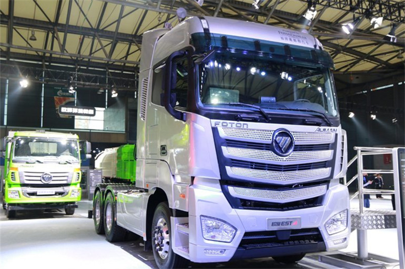 福田 歐曼EST-A重卡 超級(jí)卡車(chē) 490馬力  國(guó)五6X4牽引車(chē)(16檔)(BJ4269SNFKB-AC)