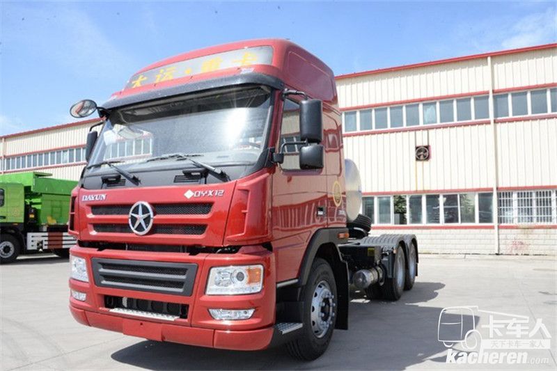 大運(yùn) 新N8E重卡 336馬力 6X4 國(guó)五LNG牽引車(CGC4253N52CA)
