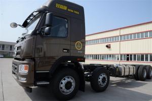 大運(yùn) 新N8E 輕量化 375馬力 8X4 國(guó)五9.6米欄板載貨車(chē)(CGC1310D5EDHF)