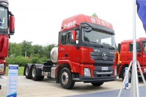 陜汽重卡 德龍x3000 復(fù)合版 380馬力 6X4 國(guó)五LNG牽引車(chē)(SX42584V384TL)
