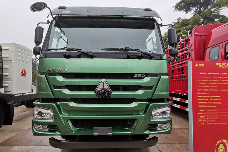 中國重汽 豪沃7 載重版 380馬力 6X4 油電混動 自卸車(ZZ3257V4347F1PHEV)
