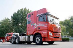 一汽解放青汽 JH6+重卡 生活艙版 500馬力 6X4 國五AMT牽引車(CA4250P33K25T1E5A80)